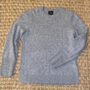Halogen Gray 100% Cashmere Crewneck Sweater sz Small